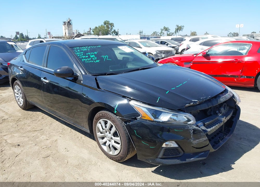2020 NISSAN ALTIMA S FWD VIN: 1N4BL4BV0LC251187