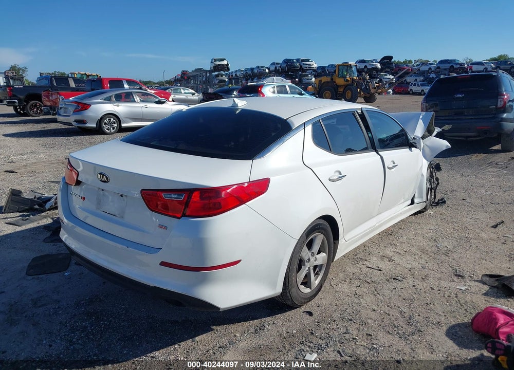 2015 KIA OPTIMA LX VIN: KNAGM4A71F5577344
