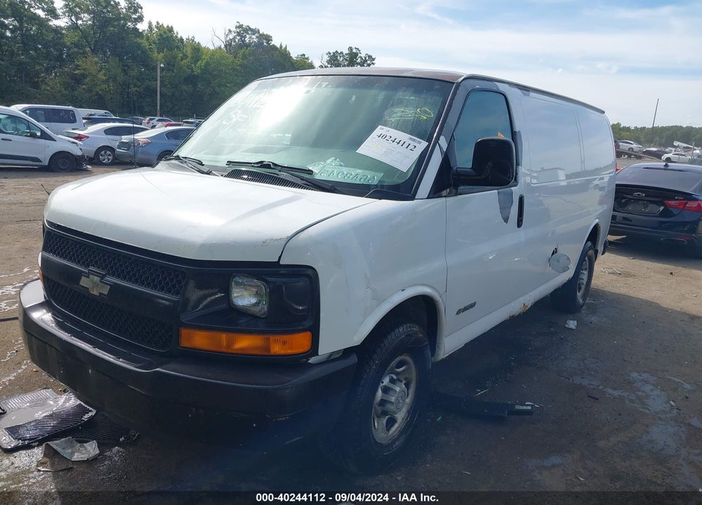 2006 CHEVROLET EXPRESS WORK VAN VIN: 1GCGG25U561194190