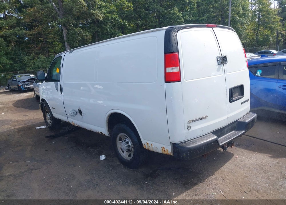 2006 CHEVROLET EXPRESS WORK VAN VIN: 1GCGG25U561194190