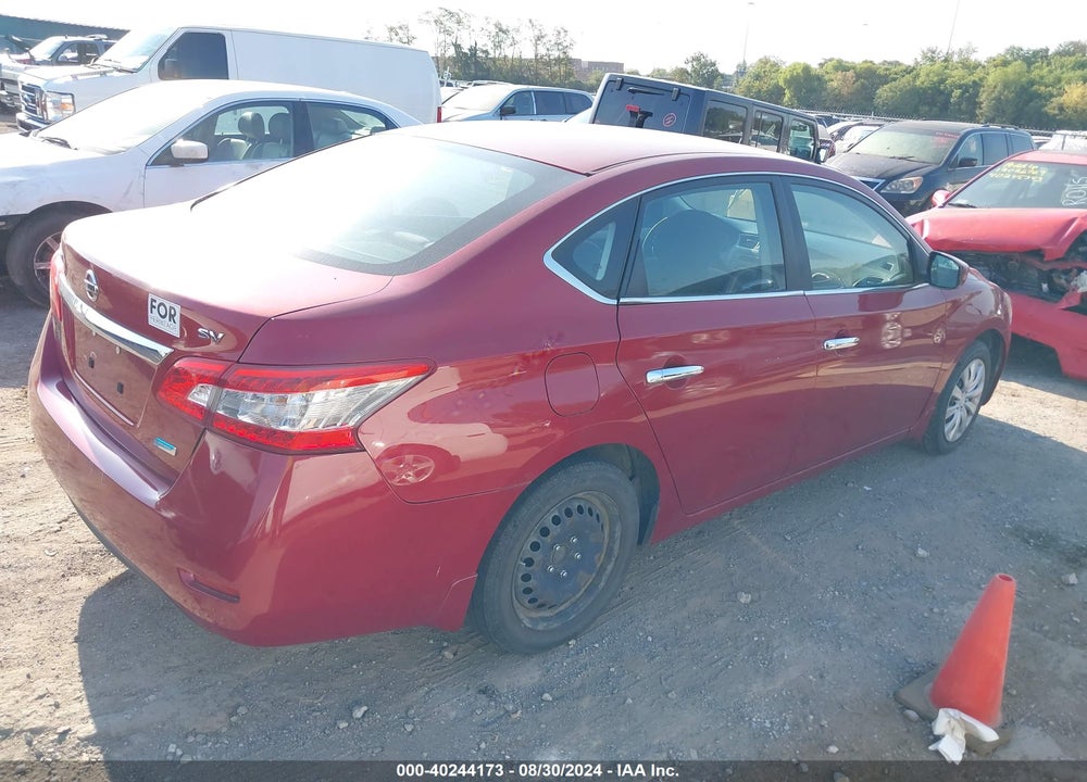2013 NISSAN SENTRA VIN: 3N1AB7AP5DL656418
