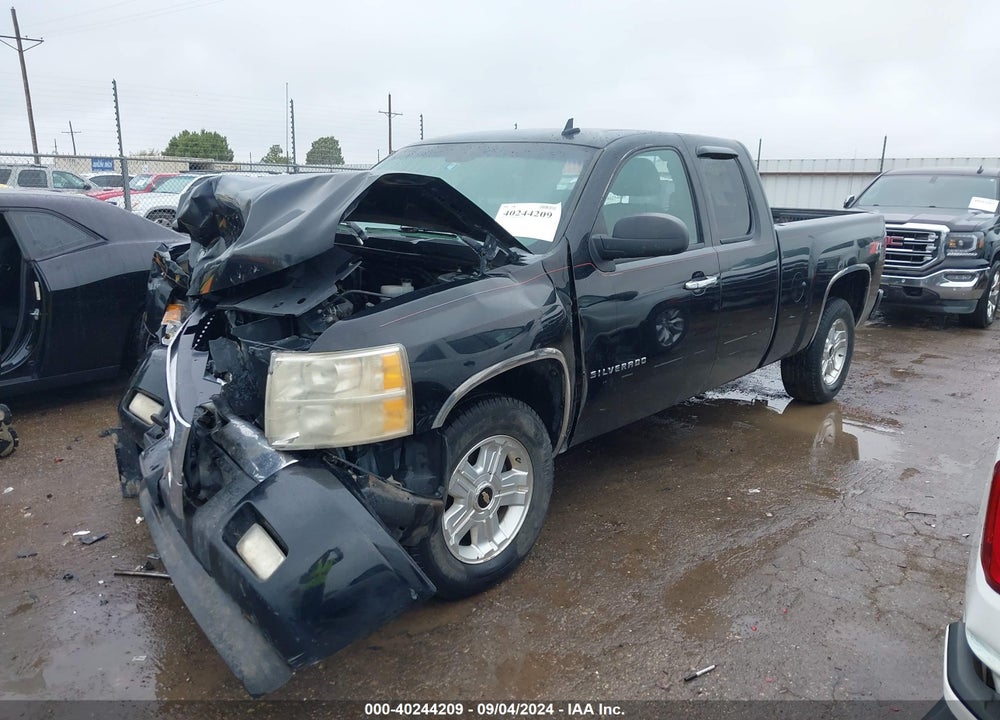 2009 CHEVROLET SILVERADO 1500 LT VIN: 1GCEK29009Z297553