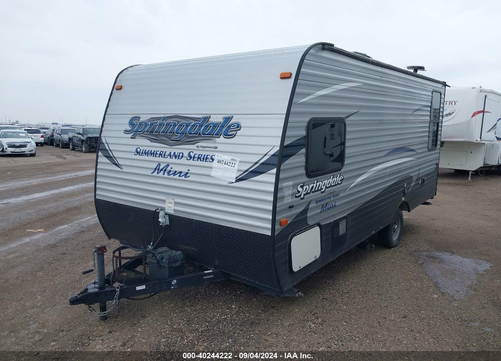 2017 KEYSTONE SPRINGDALE --- VIN: 4YDT17515HW153533