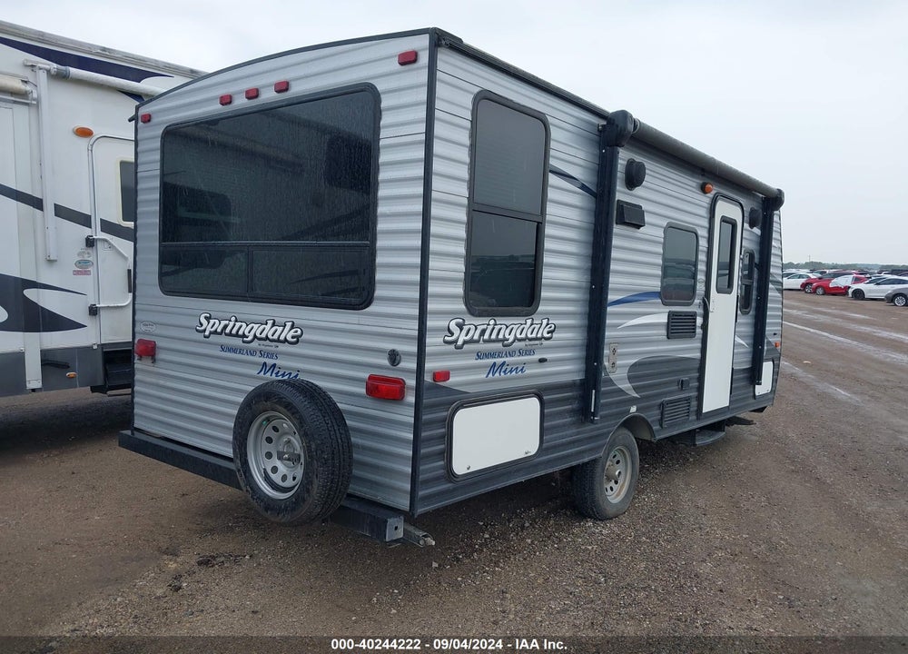 2017 KEYSTONE SPRINGDALE --- VIN: 4YDT17515HW153533