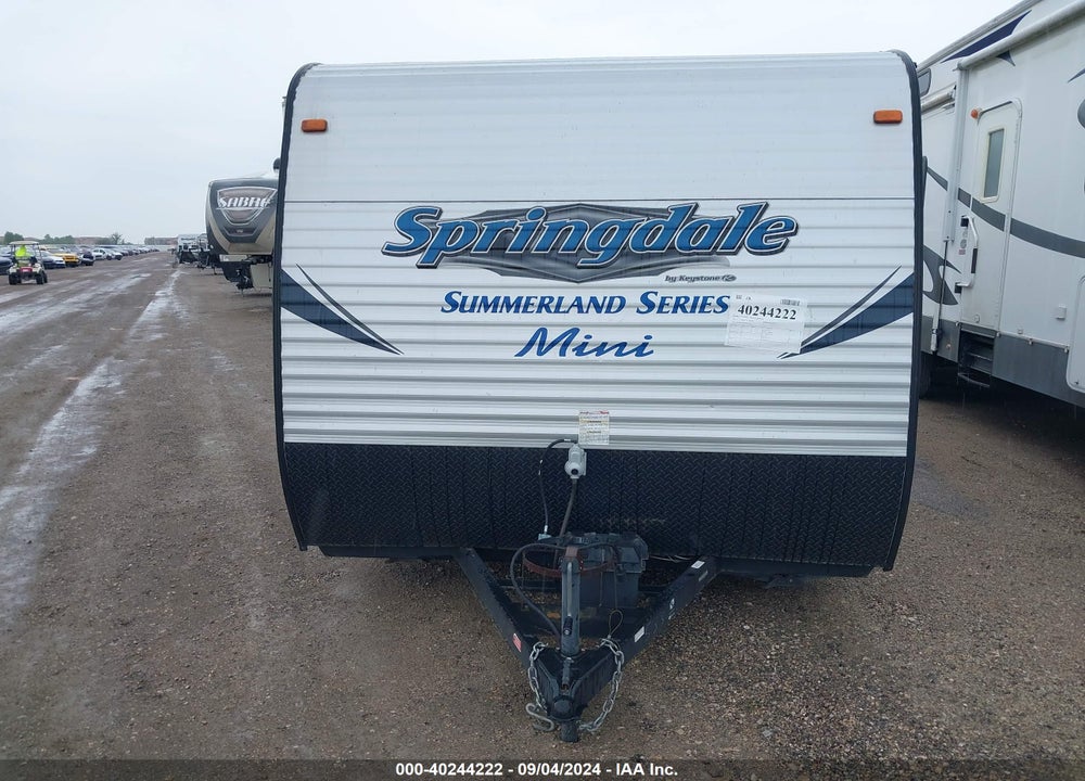 2017 KEYSTONE SPRINGDALE --- VIN: 4YDT17515HW153533
