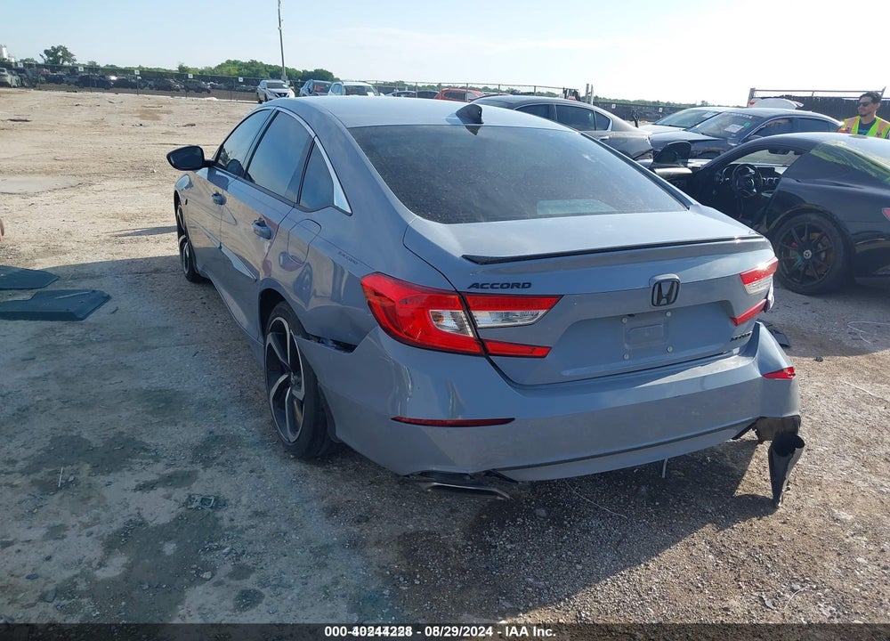 2022 HONDA ACCORD SPORT VIN: 1HGCV1F33NA081214