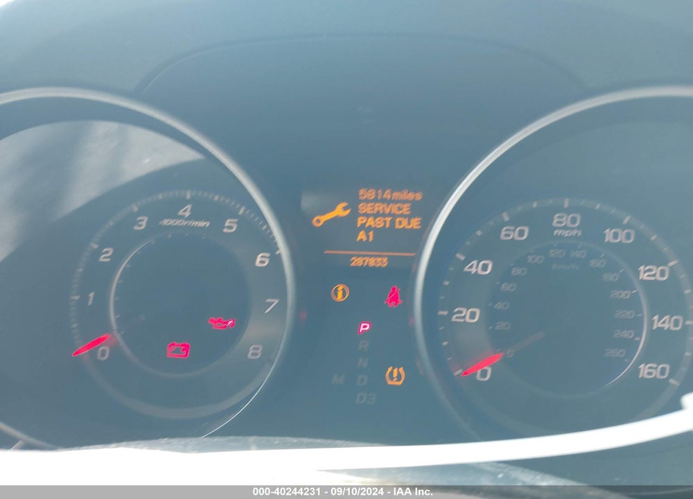 2007 ACURA MDX VIN: 2HNYD28207H538741