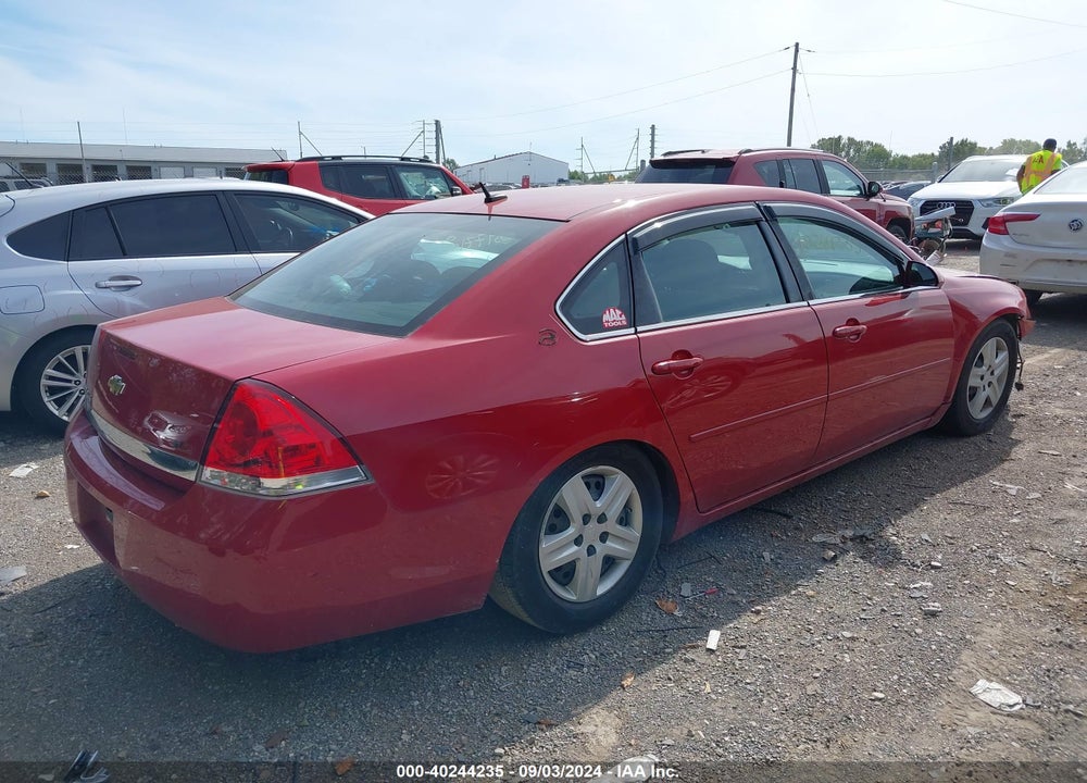 2007 CHEVROLET IMPALA LS VIN: 2G1WB58K479222718