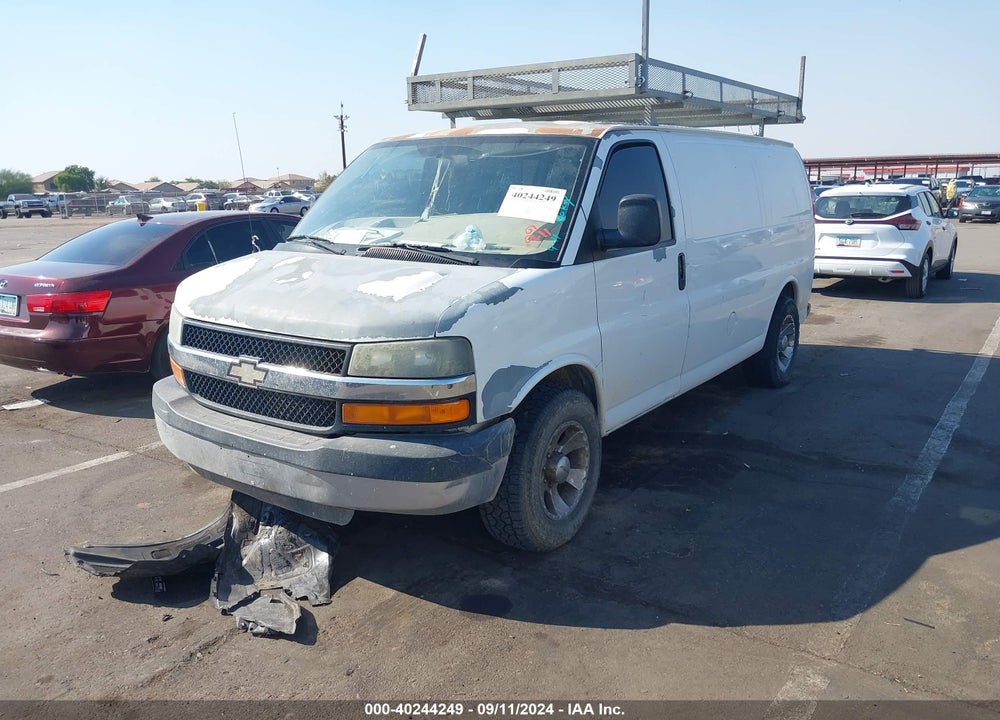 2007 CHEVROLET EXPRESS WORK VAN VIN: 1GCGG25V471151583