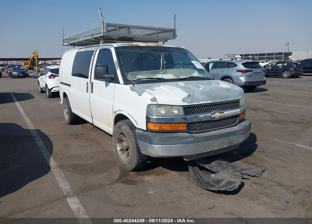 2007 CHEVROLET EXPRESS WORK VAN VIN: 1GCGG25V471151583