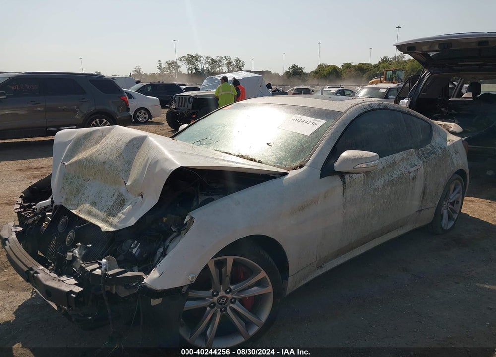 2012 HYUNDAI GENESIS 3.8 TRACK VIN: KMHHU6KH6CU068521
