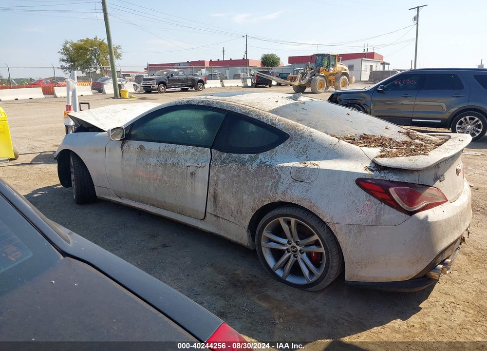 2012 HYUNDAI GENESIS 3.8 TRACK VIN: KMHHU6KH6CU068521