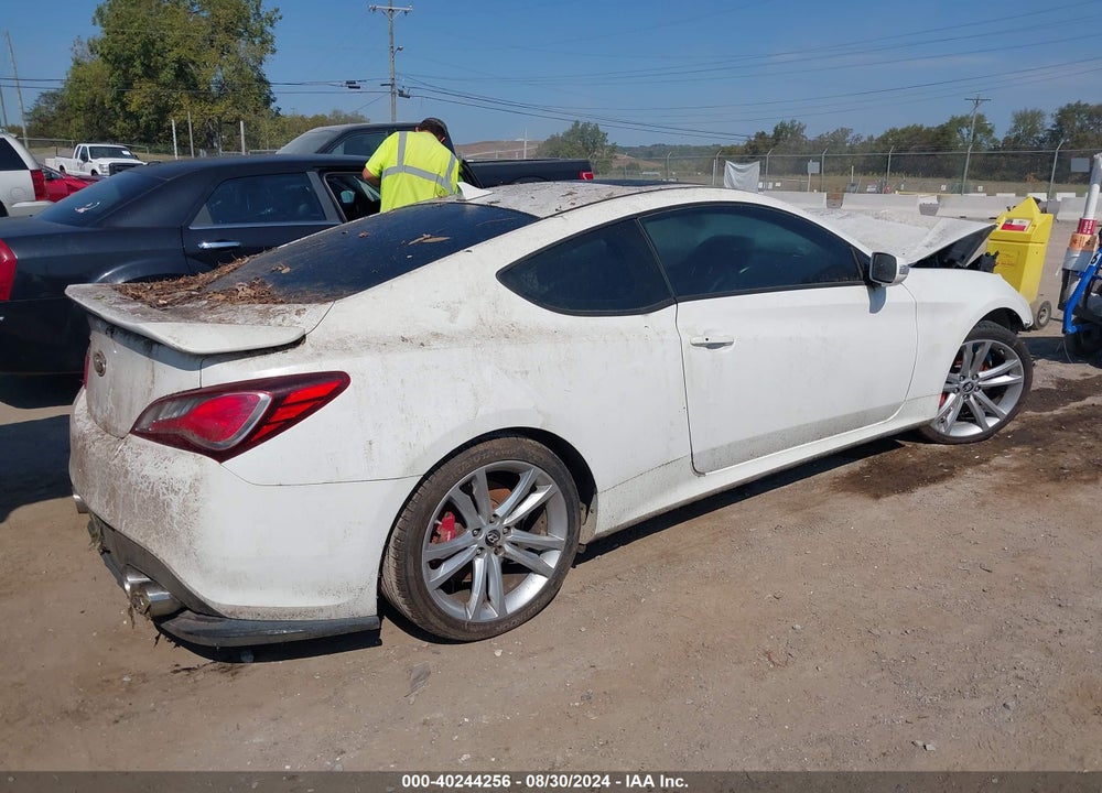 2012 HYUNDAI GENESIS 3.8 TRACK VIN: KMHHU6KH6CU068521