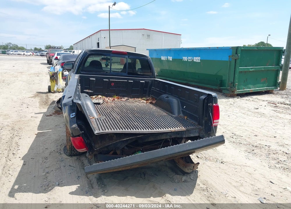 2002 DODGE DAKOTA VIN: 1B7GL12X12S660609