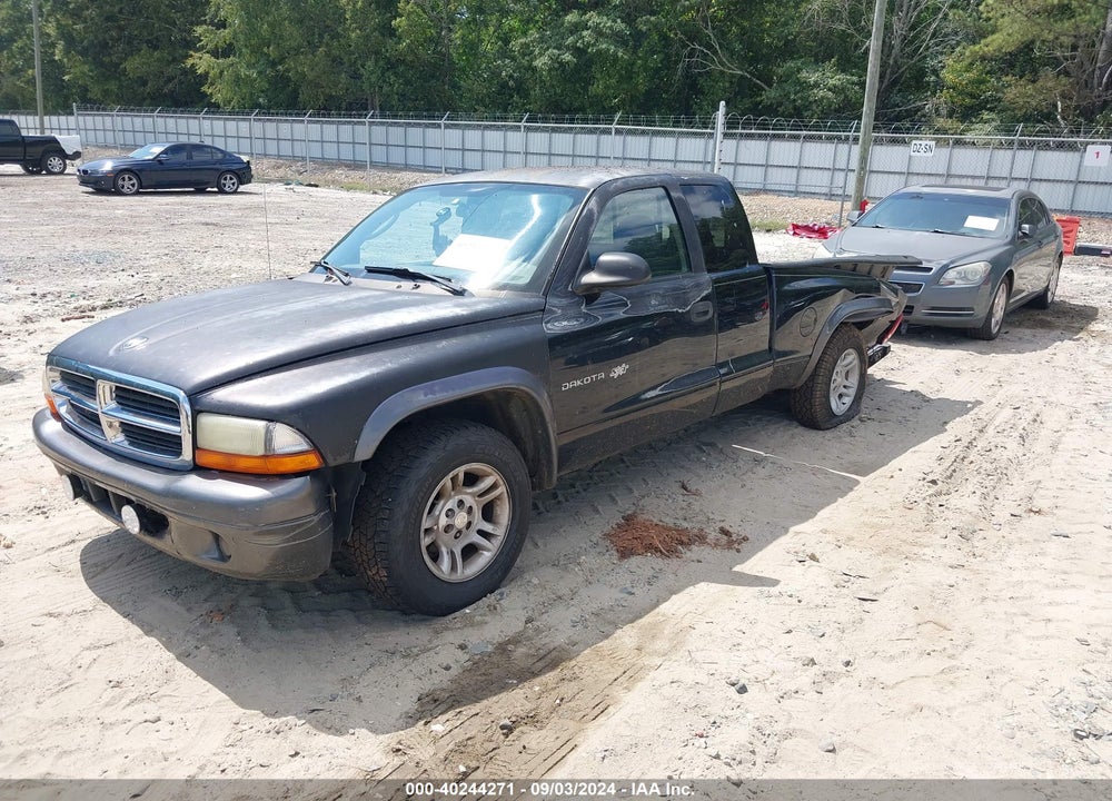 2002 DODGE DAKOTA VIN: 1B7GL12X12S660609