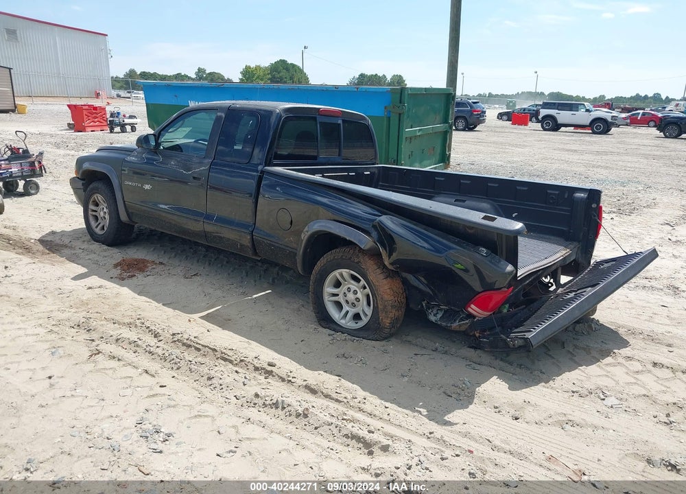 2002 DODGE DAKOTA VIN: 1B7GL12X12S660609