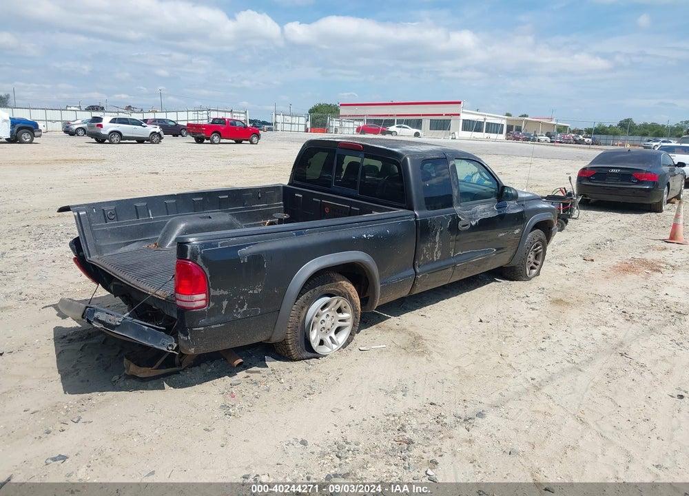 2002 DODGE DAKOTA VIN: 1B7GL12X12S660609