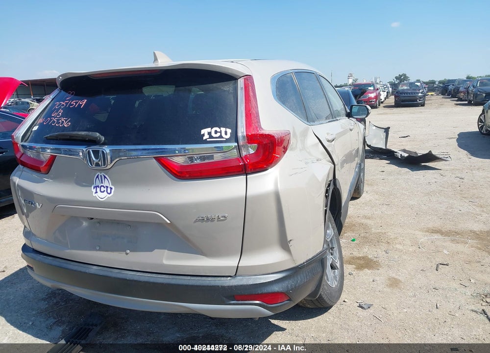 2017 HONDA CR-V EX VIN: 5J6RW2H58HL075356