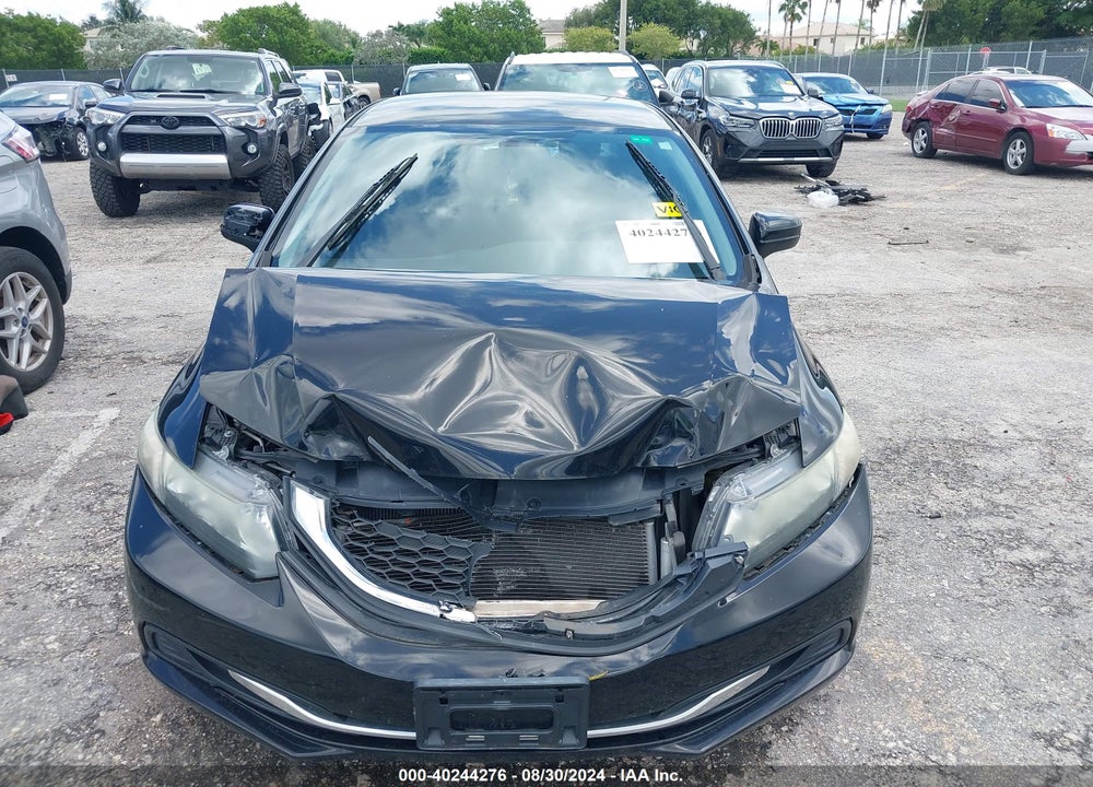 2015 HONDA CIVIC LX VIN: 19XFB2F57FE285086