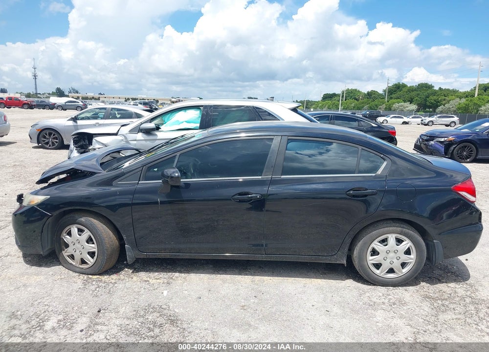 2015 HONDA CIVIC LX VIN: 19XFB2F57FE285086