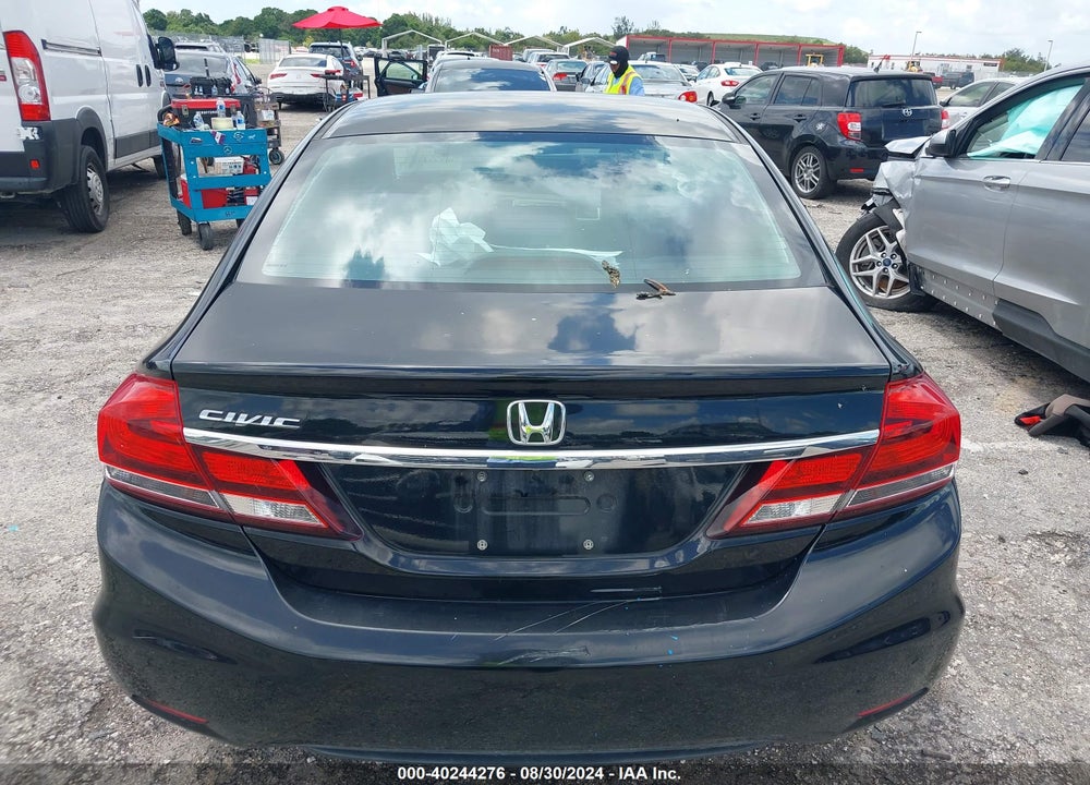 2015 HONDA CIVIC LX VIN: 19XFB2F57FE285086