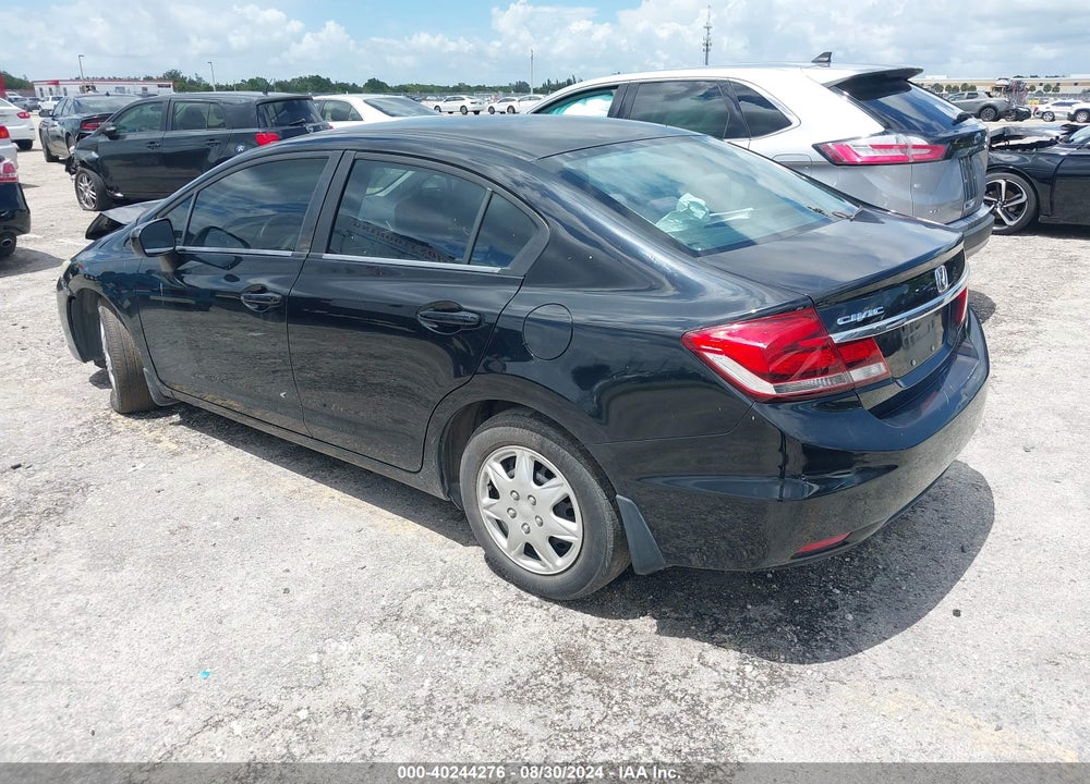 2015 HONDA CIVIC LX VIN: 19XFB2F57FE285086