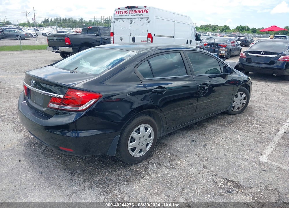 2015 HONDA CIVIC LX VIN: 19XFB2F57FE285086