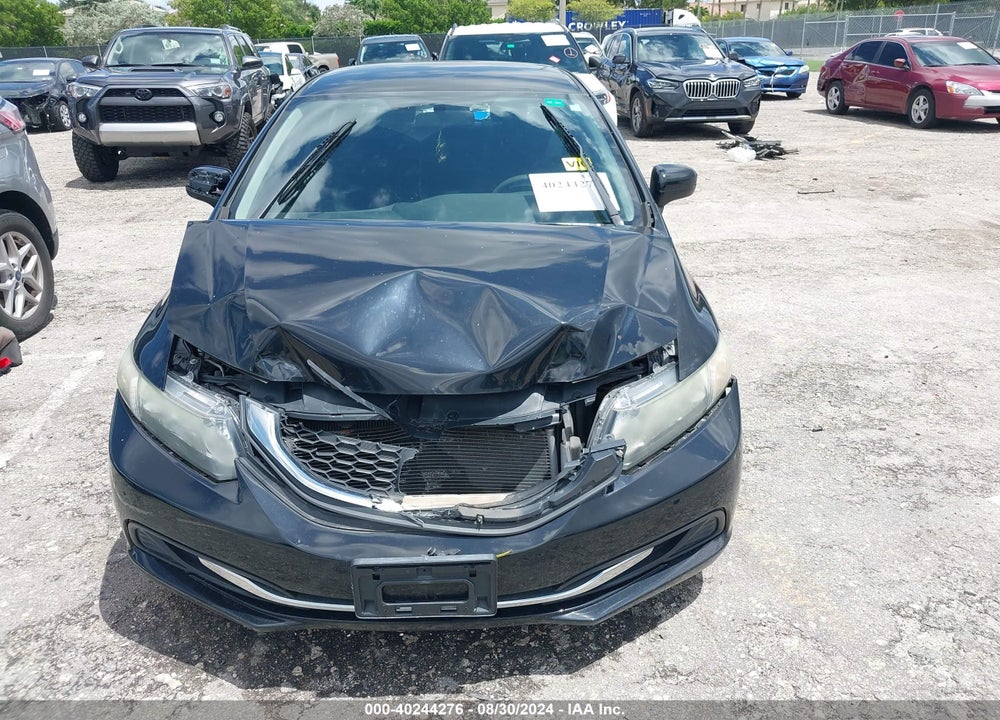 2015 HONDA CIVIC LX VIN: 19XFB2F57FE285086