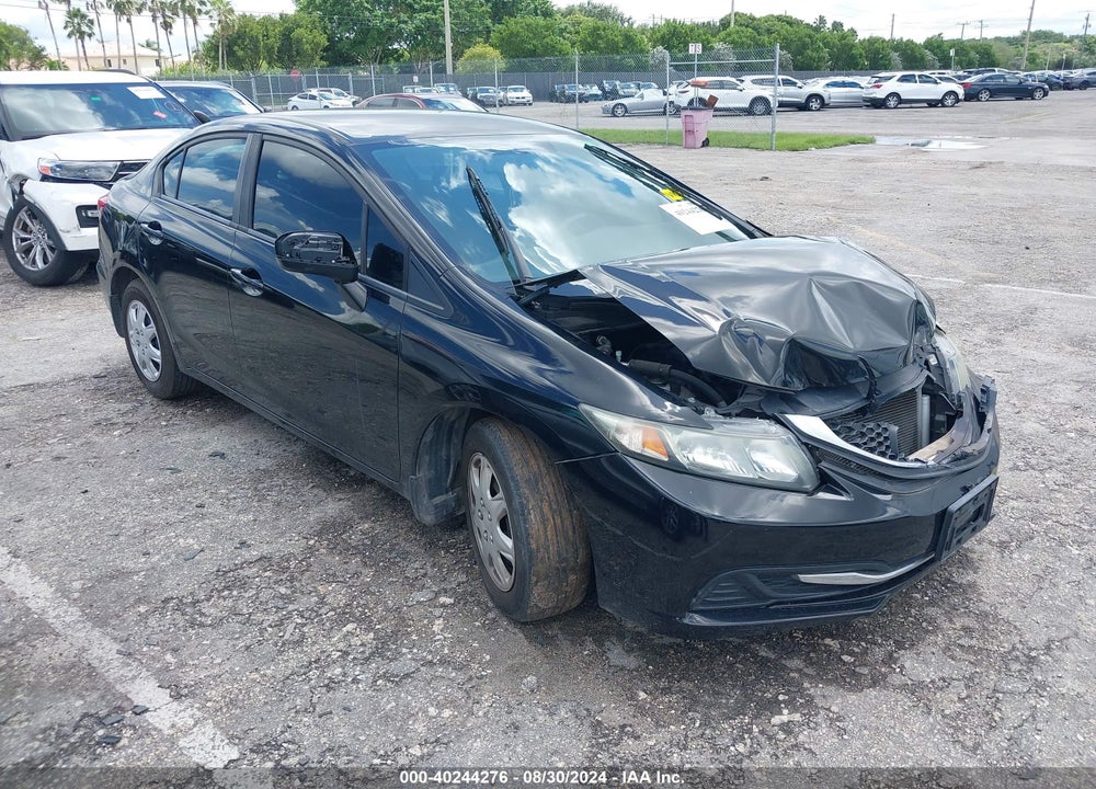 2015 HONDA CIVIC LX VIN: 19XFB2F57FE285086