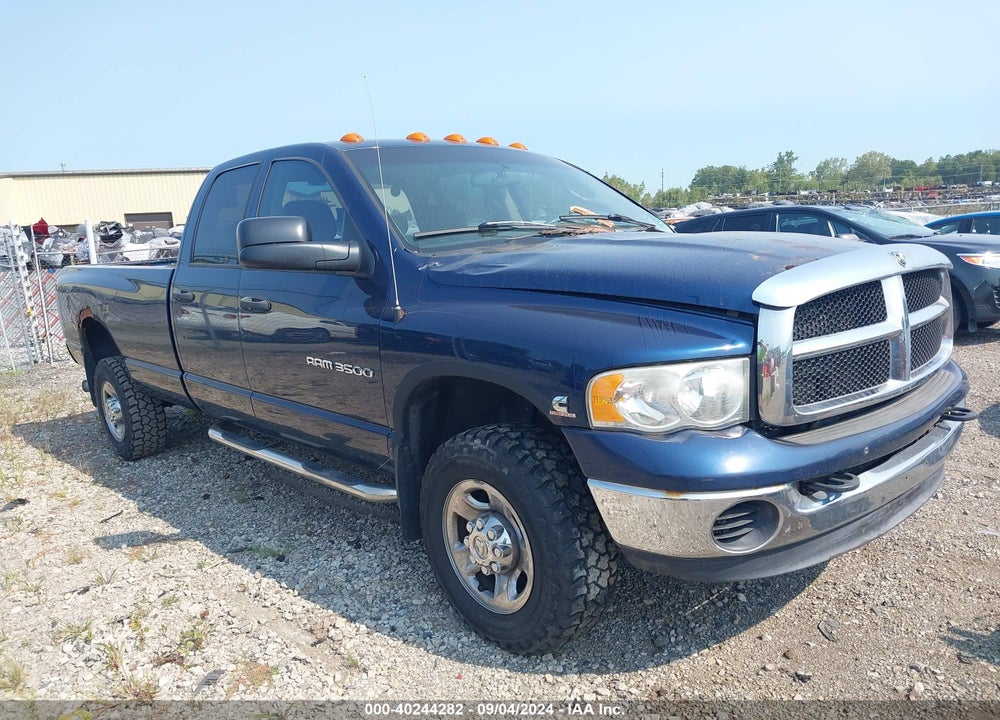 2005 DODGE RAM 3500 SLT/LARAMIE VIN: 3D7LS38C25G782379