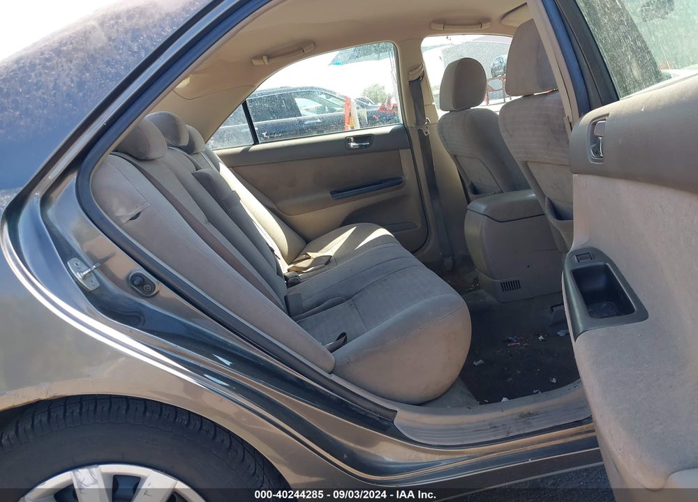2005 TOYOTA CAMRY LE VIN: 4T1BE32K85U592544