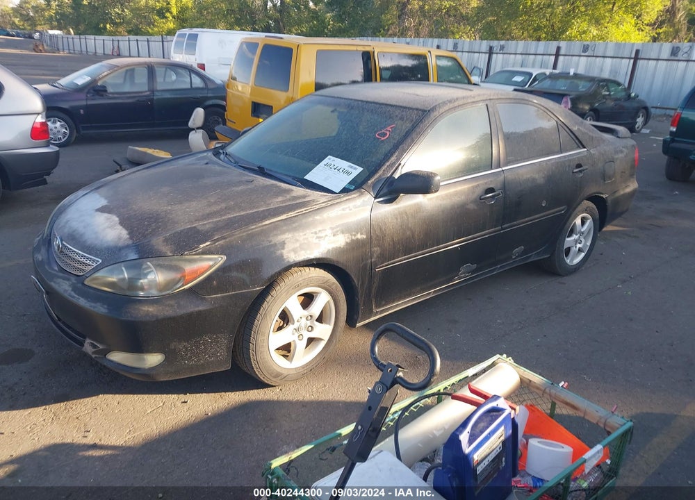 2002 TOYOTA CAMRY SE V6 VIN: 4T1BF32K92U015823