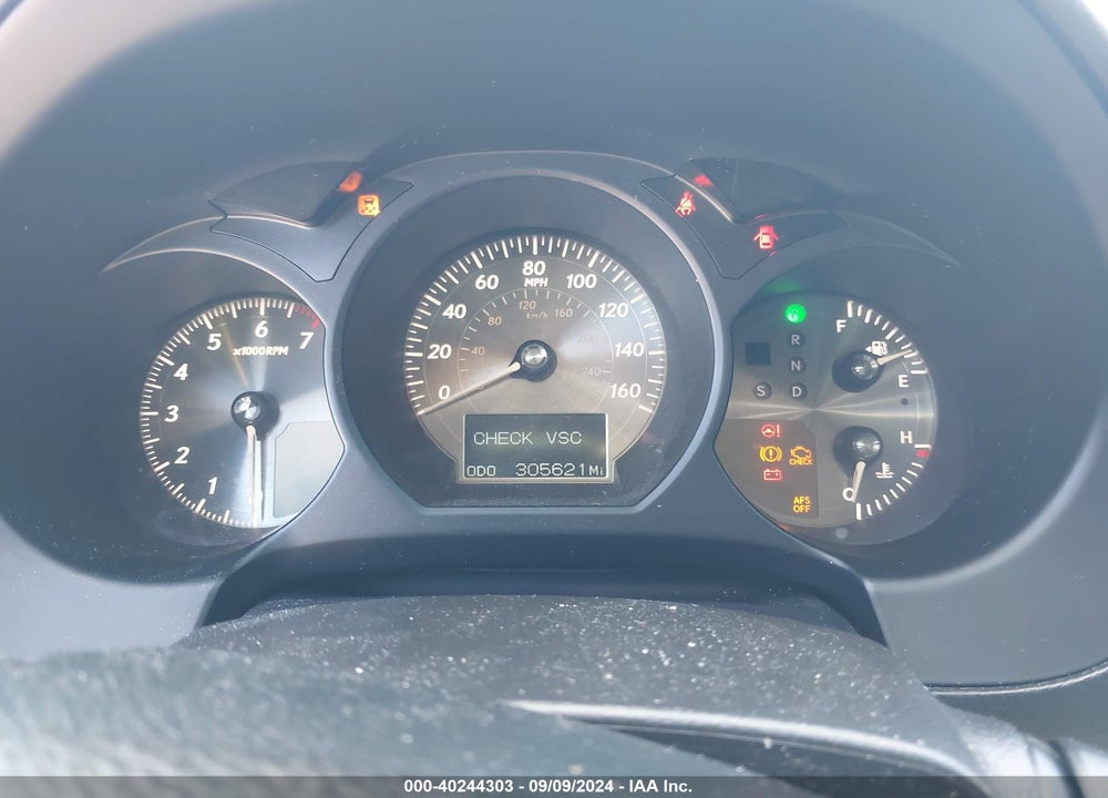 2008 LEXUS GS 350 VIN: JTHBE96SX80038305