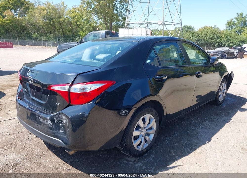 2015 TOYOTA COROLLA LE VIN: 2T1BURHE1FC335493