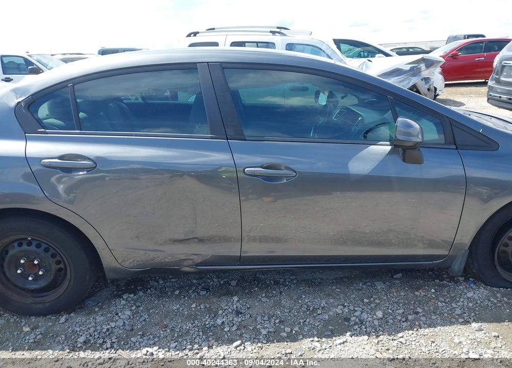 2013 HONDA CIVIC LX VIN: 19XFB2F51DE242098