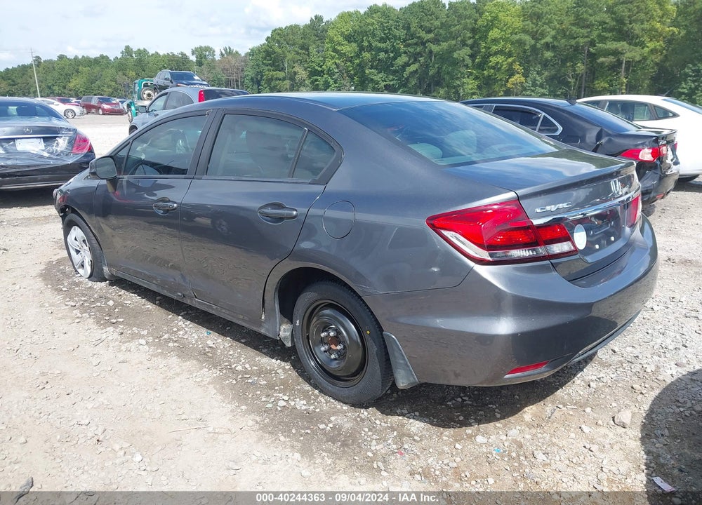 2013 HONDA CIVIC LX VIN: 19XFB2F51DE242098