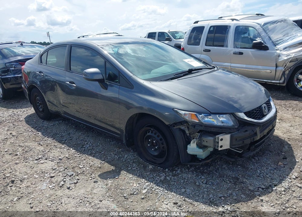 2013 HONDA CIVIC LX VIN: 19XFB2F51DE242098