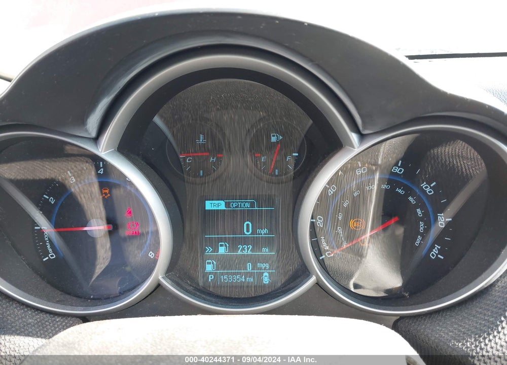 2013 CHEVROLET CRUZE 1LT AUTO VIN: 1G1PC5SB9D7112660