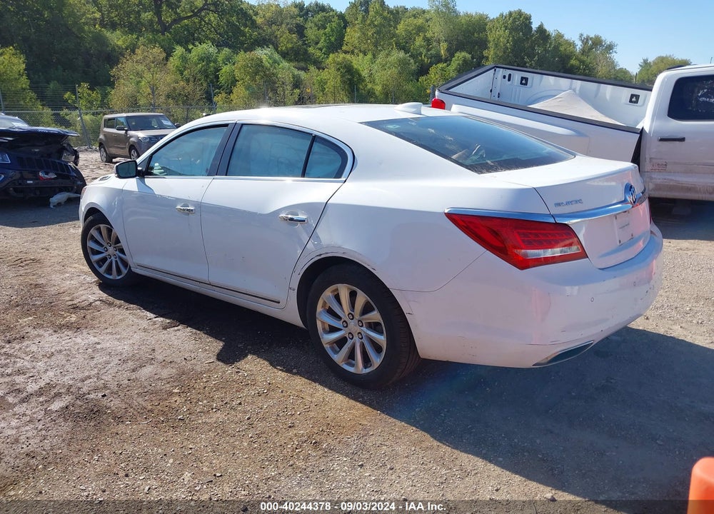 2016 BUICK LACROSSE LEATHER VIN: 1G4GB5G3XGF113947