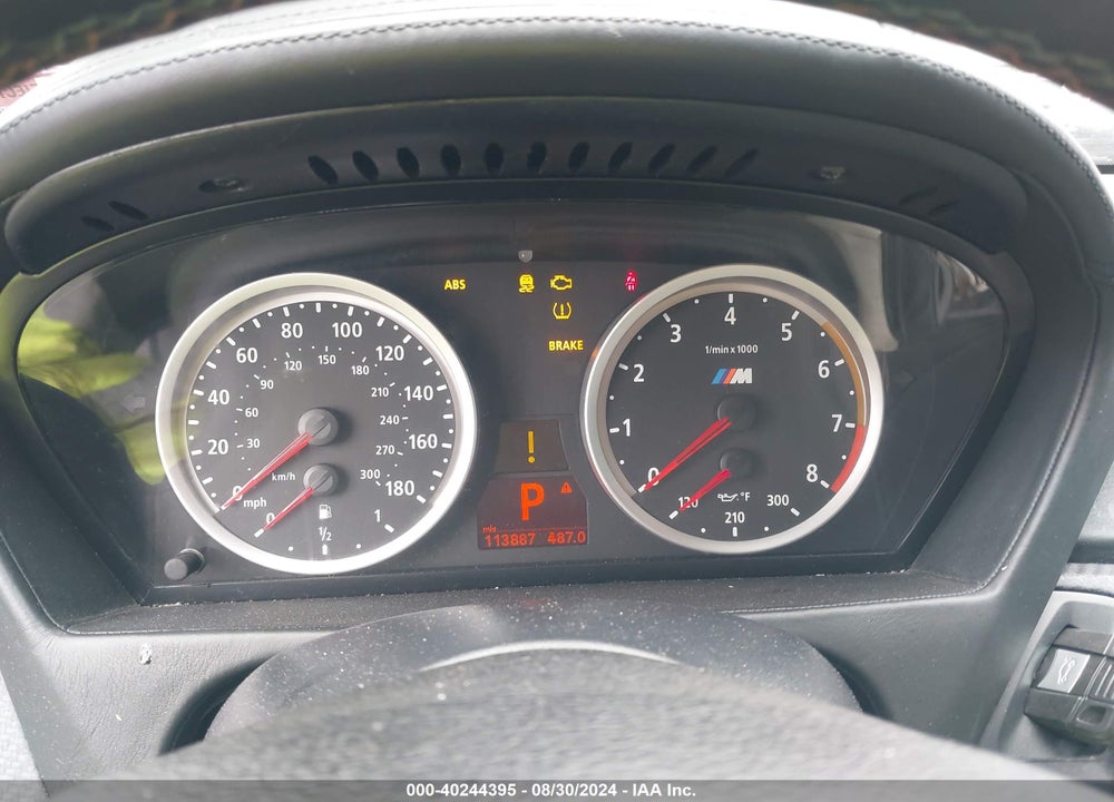 2010 BMW X6 M VIN: 5YMGZ0C57ALK13417