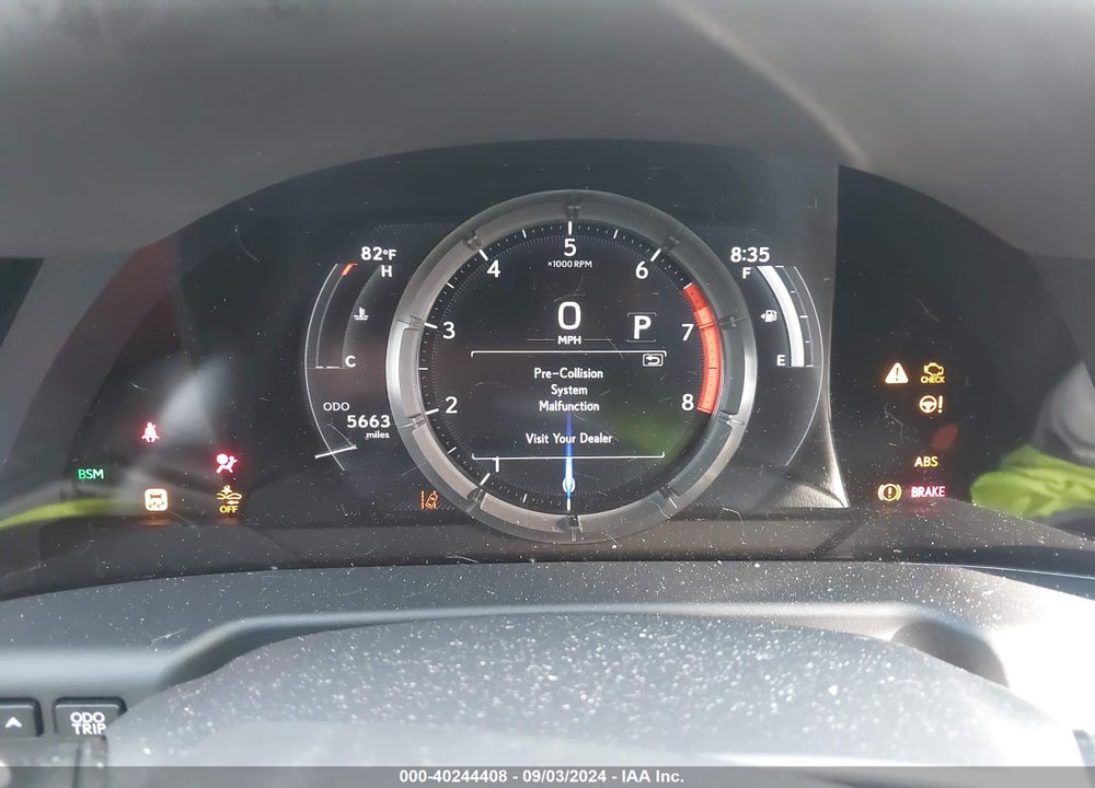 2023 LEXUS ES 350 F-SPORT HANDLING VIN: 58AJZ1B18PU160317