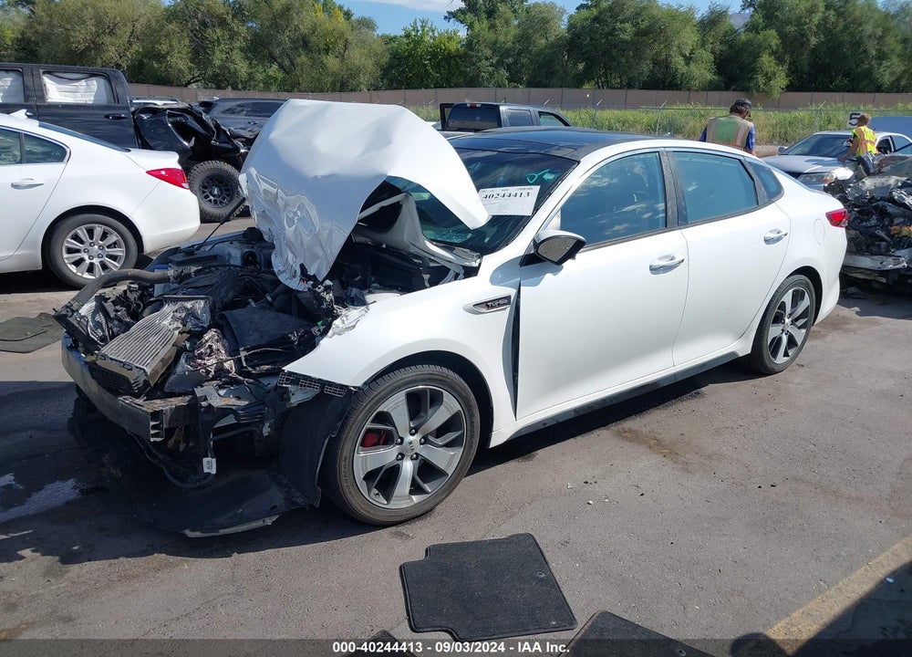 2016 KIA OPTIMA SX TURBO VIN: 5XXGW4L22GG016937