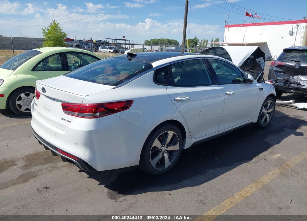 2016 KIA OPTIMA SX TURBO VIN: 5XXGW4L22GG016937