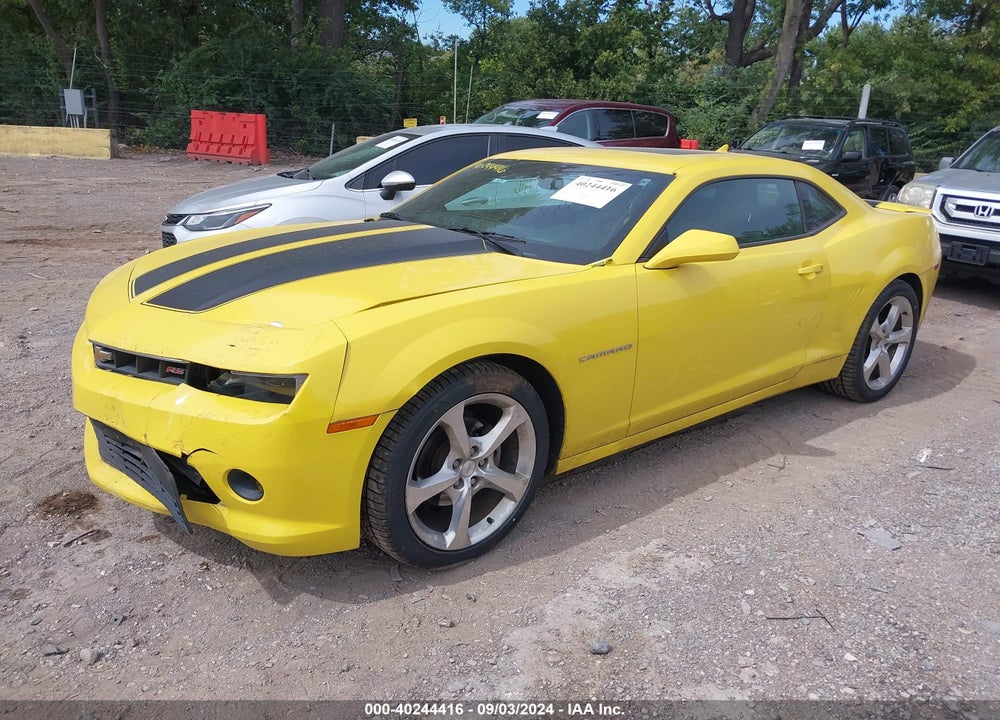 2014 CHEVROLET CAMARO 2LT VIN: 2G1FC1E39E9224318