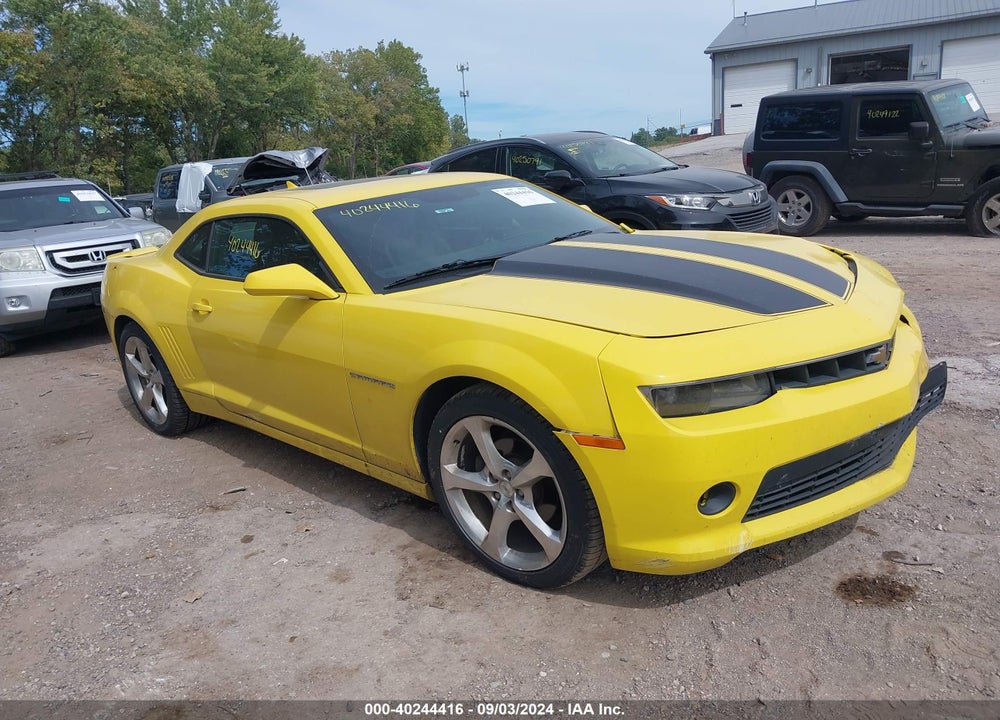 2014 CHEVROLET CAMARO 2LT VIN: 2G1FC1E39E9224318
