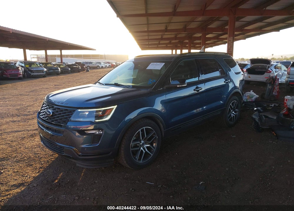 2018 FORD EXPLORER SPORT VIN: 1FM5K8GT2JGC49127