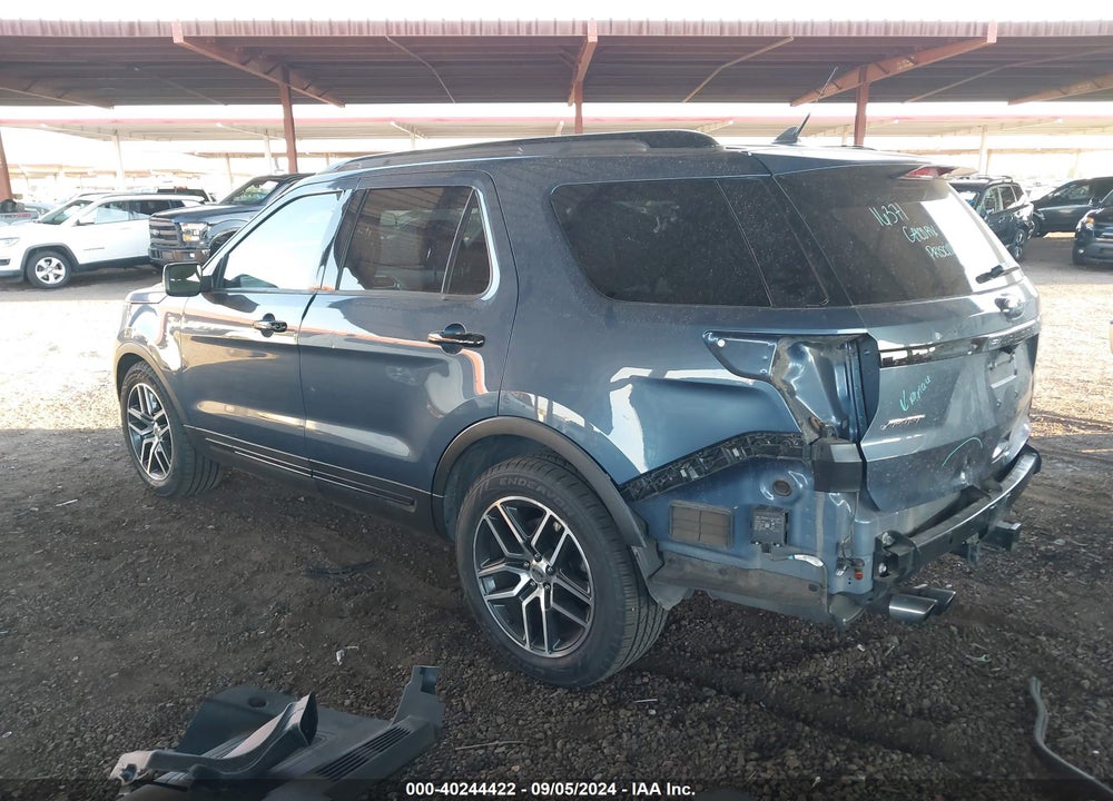 2018 FORD EXPLORER SPORT VIN: 1FM5K8GT2JGC49127