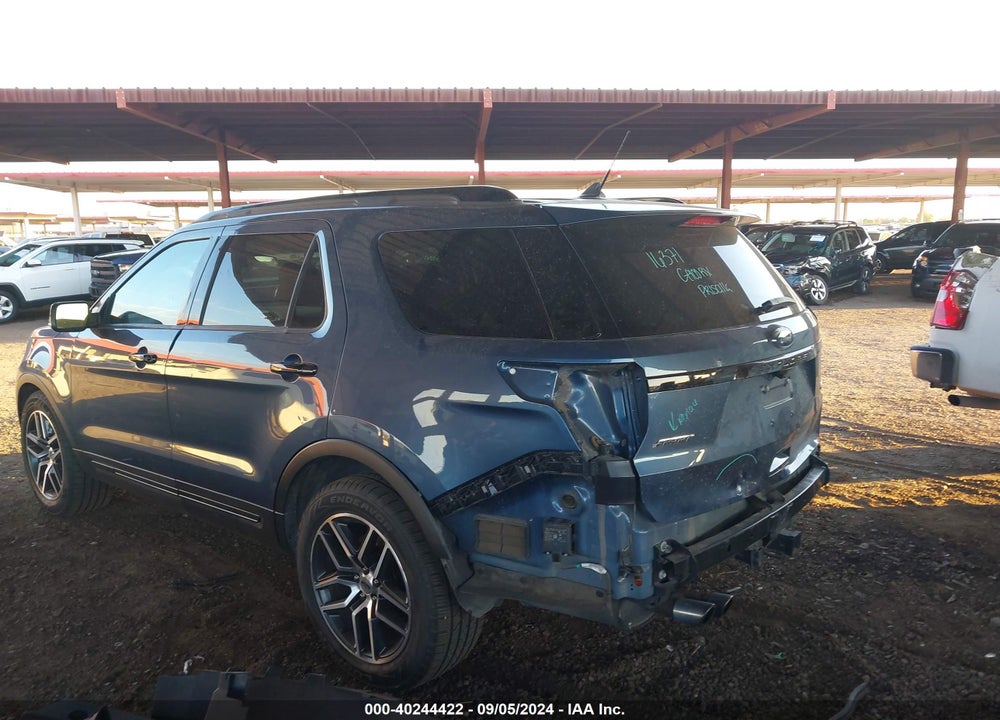 2018 FORD EXPLORER SPORT VIN: 1FM5K8GT2JGC49127