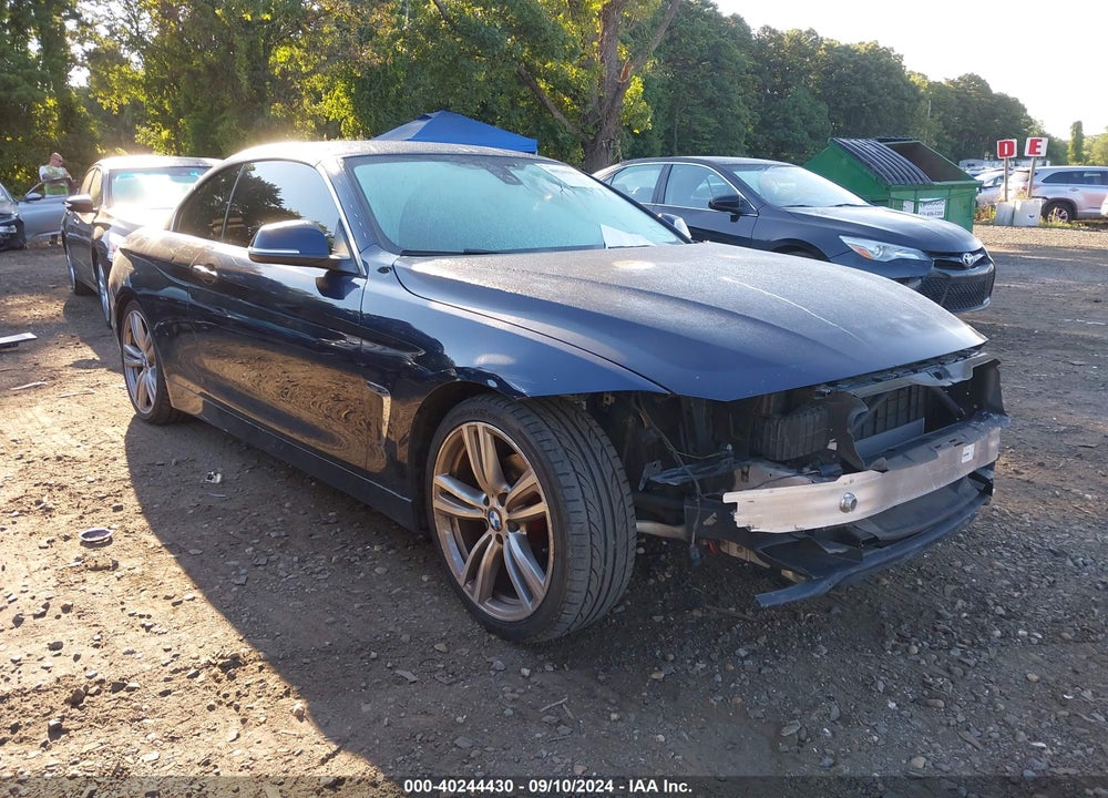2017 BMW 430I VIN: WBA4U7C58H5D43174