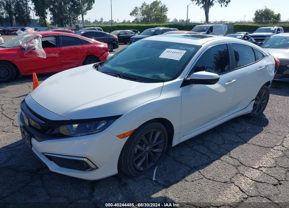 2020 HONDA CIVIC EX-L VIN: 19XFC1F7XLE215277